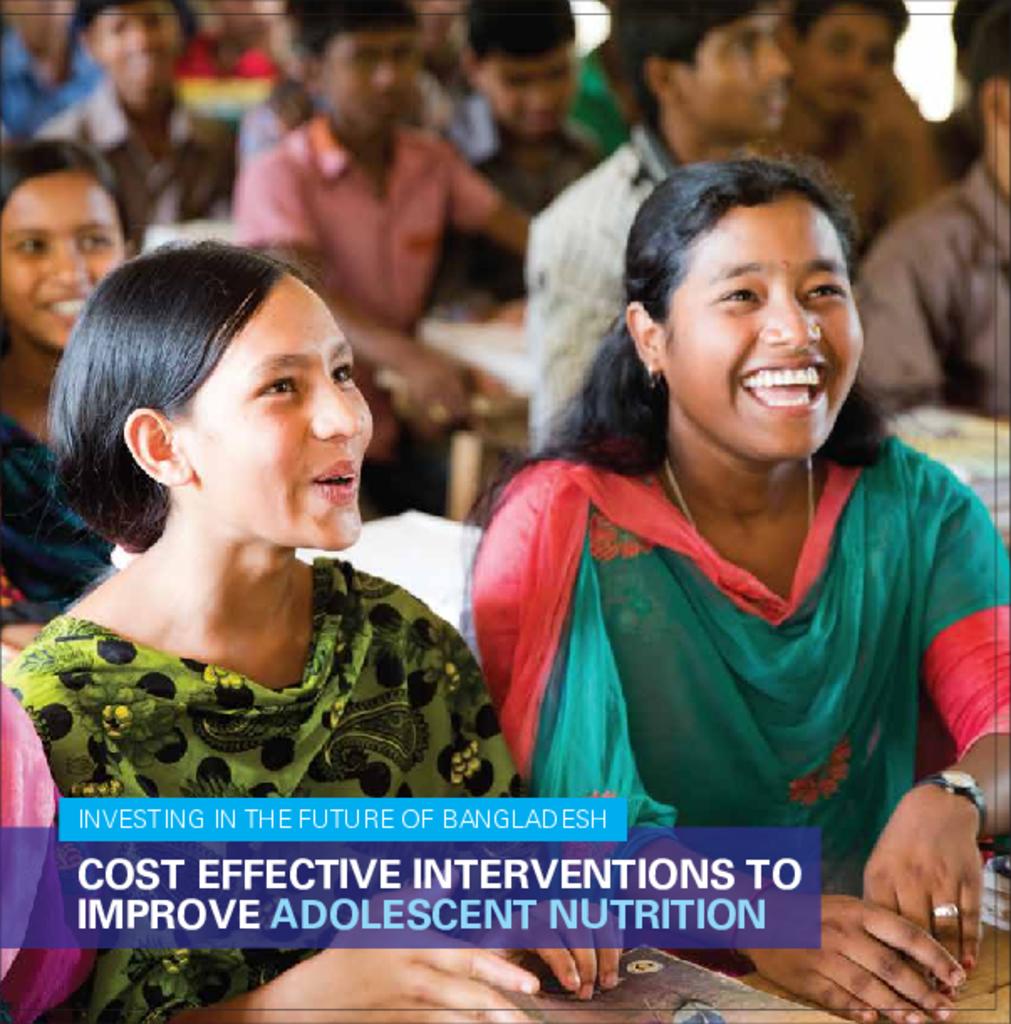 Investing in the future of Bangladesh - Cost effective interventions to improve…