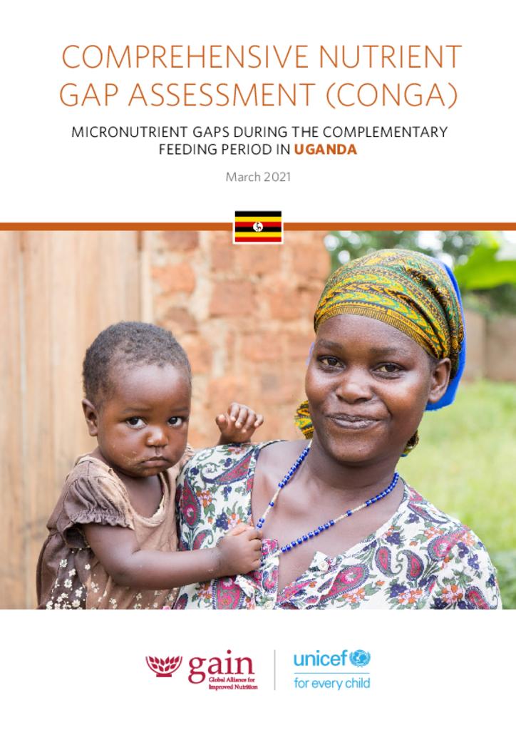 Uganda: Comprehensive Nutrient Gap Assessment (CONGA): Micronutrient gaps during the…