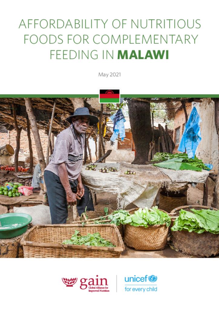 Affordability of nutritious foods for complementary feeding in Malawi