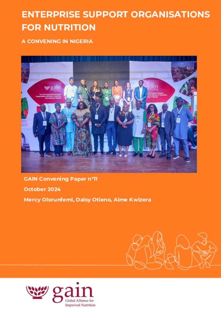 GAIN Convening Paper n°11