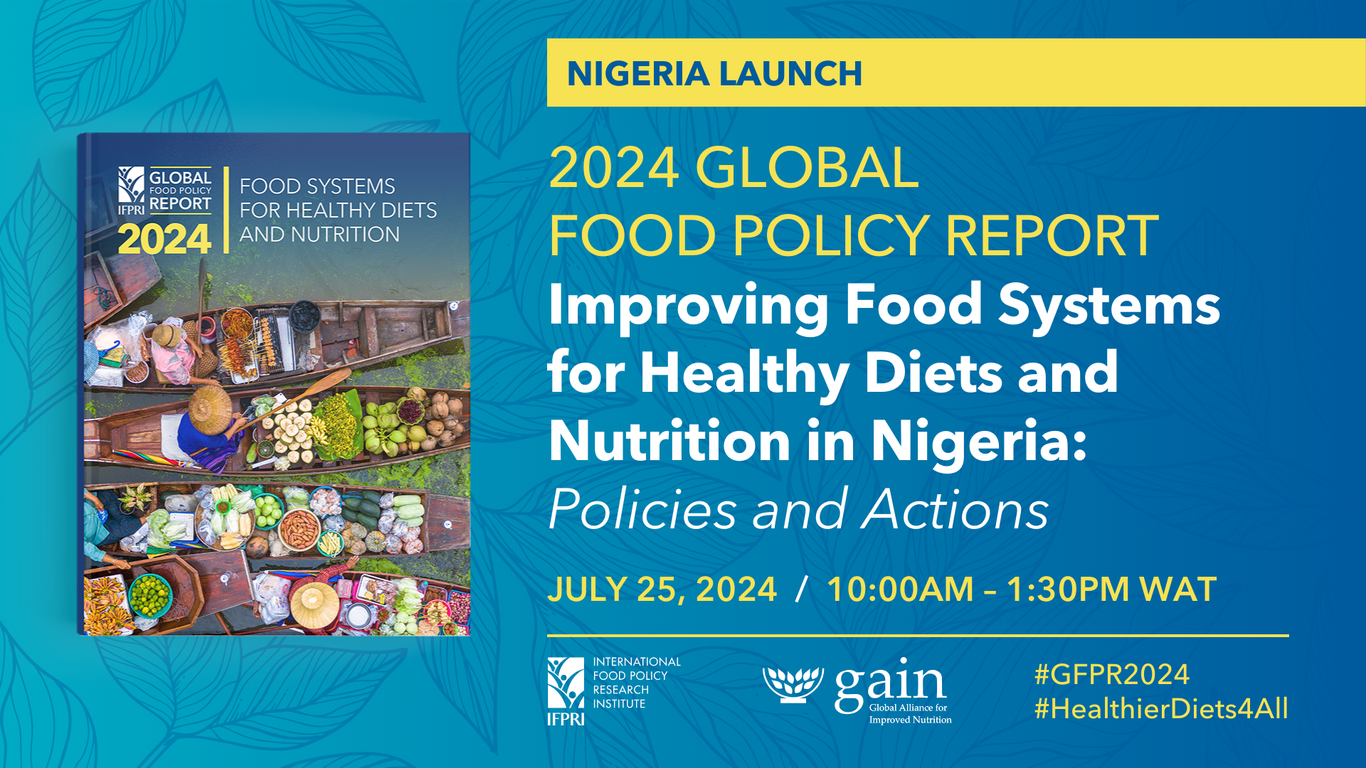 Improving Food Systems for Healthy Diets and Nutrition in Nigeria: Policies and Actions