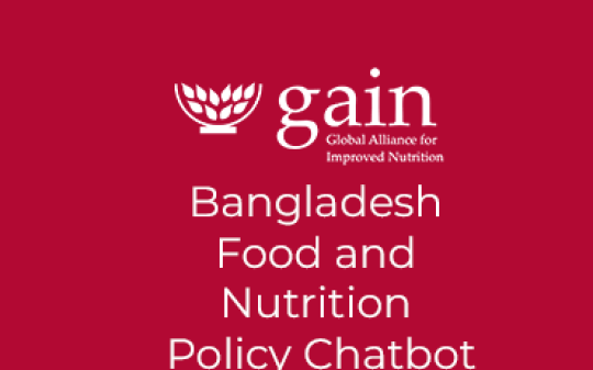 Bangladesh Food and Nutrition Policy Chatbot