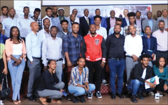 Participants at EatSafe in Ethiopia's 2023 WFSD Event