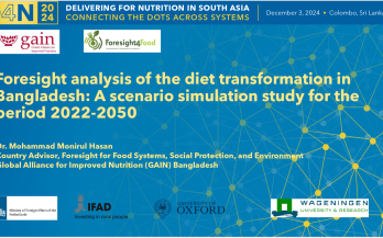 Foresight analysis of diet transformation in Bangladesh_A scenario simulation study